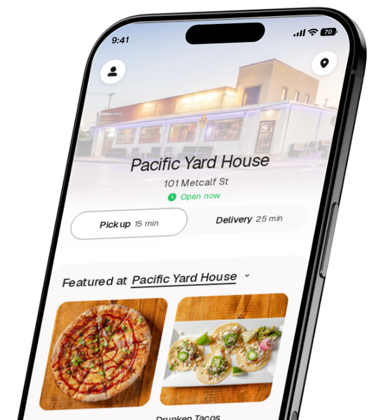Pacific Yard House app preview